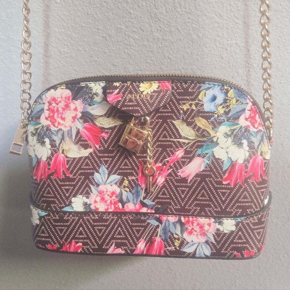 Aldo Floral Crossbody Bag